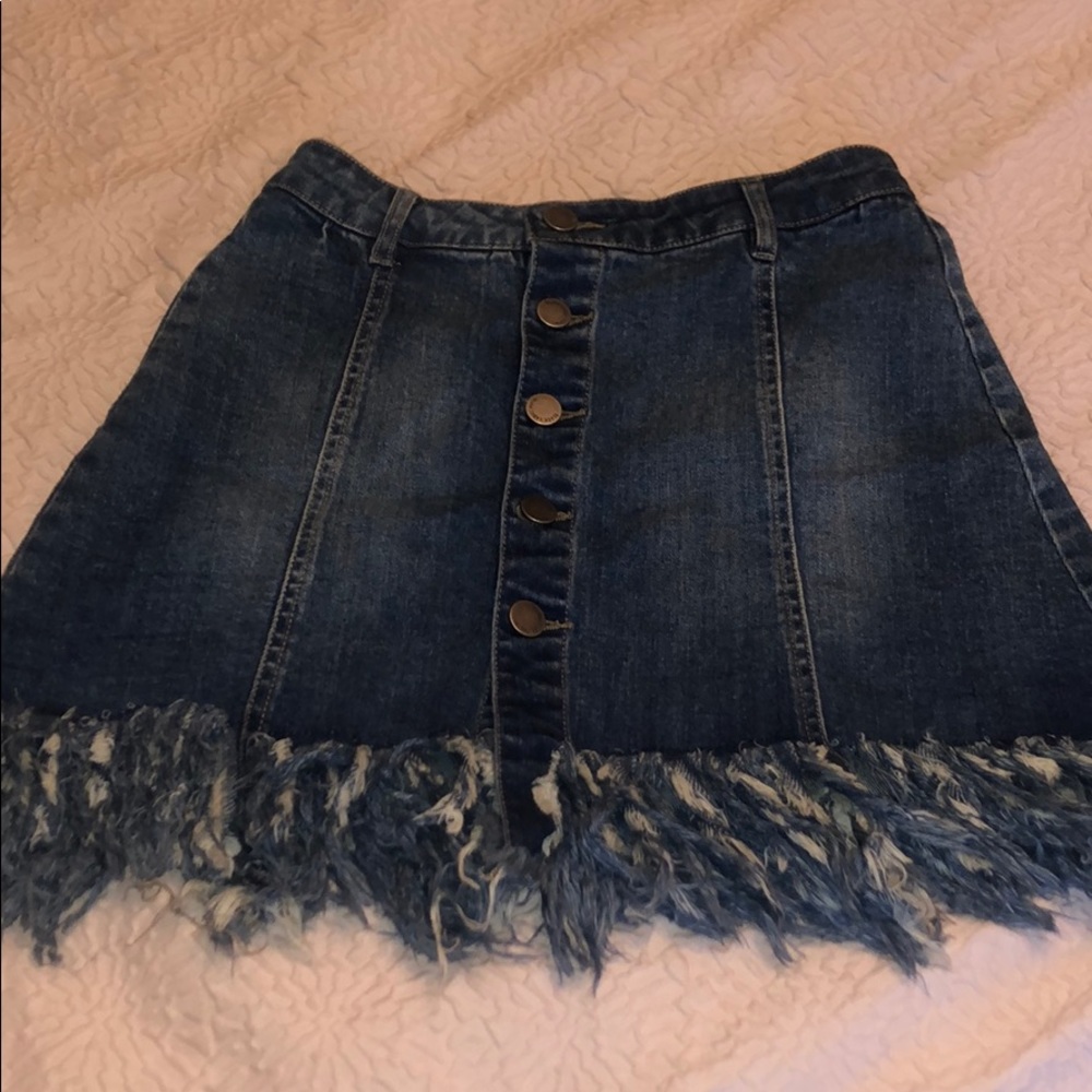 Denim skirt